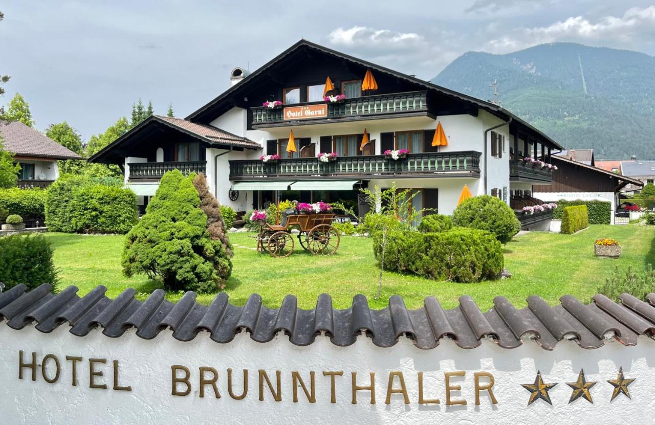 Hotel Garni Brunnthaler Garmisch-Partenkirchen Dış mekan fotoğraf