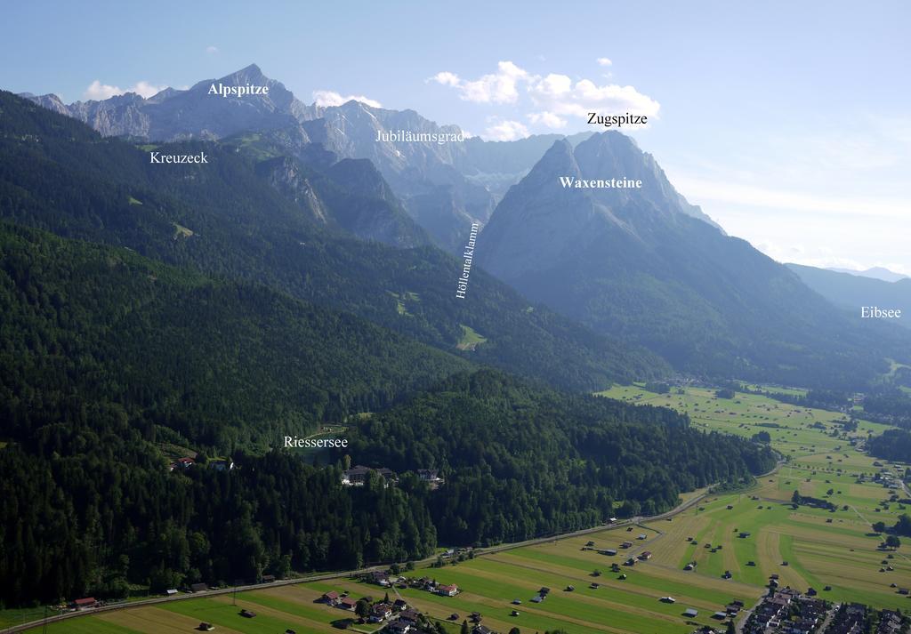 Hotel Garni Brunnthaler Garmisch-Partenkirchen Dış mekan fotoğraf